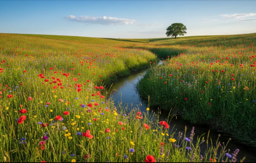 Wiese und Gras im Traum: Bedeutung im Islam erklärt