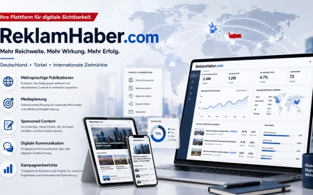 ReklamHaber.com bietet mehrsprachige Publikationen und Mediaplanung