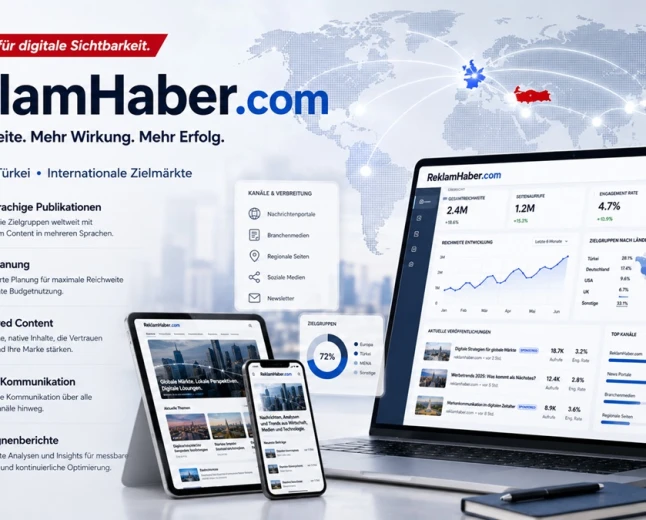 ReklamHaber.com bietet mehrsprachige Publikationen und Mediaplanung