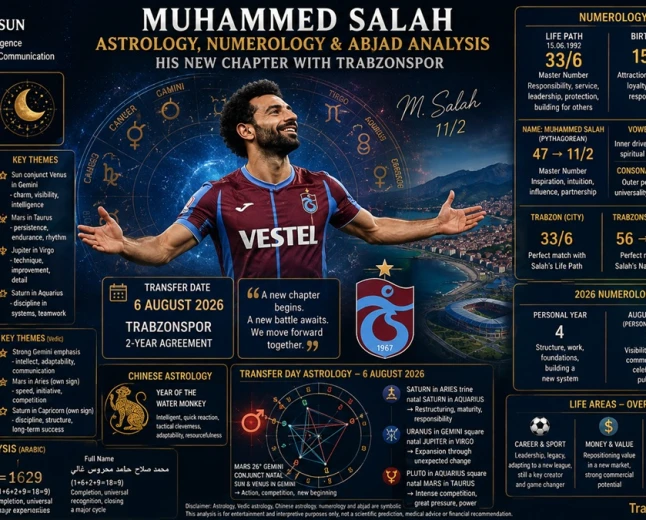 Muhammed Salah: Astrologie, Numerologie und Abjad zum Trabzonspor-Wechsel
